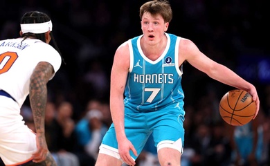 Tân binh Charlotte Hornets viết lại lịch sử: 137 quả 3 điểm chỉ sau 40 trận, tốt hơn cả Stephen Curry
