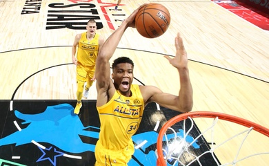  Từ chàng trai gầy gò đến huyền thoại: Giannis Antetokounmpo cán mốc 10 lần NBA All-Star 