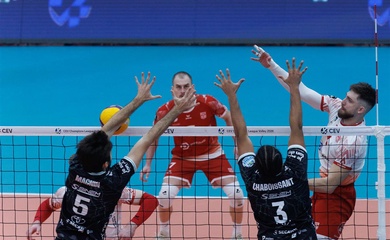 Dinamo áp đảo Poitiers trong trận lượt đi Cúp CEV