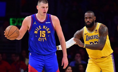 LeBron James dành lời khen có cánh cho Nikola Jokic: "Một trong những cầu thủ vĩ đại nhất lịch sử"