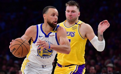 Top áo đấu bán chạy nhất NBA giữa mùa giải 2025-26: Stephen Curry "đòi lại ngai vàng" từ Luka Doncic