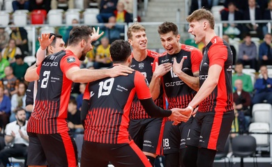 Asseco Resovia Rzeszów áp đảo Sporting Lisbon với chiến thắng 3-0