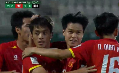 Quốc Việt ghi bàn, U23 Việt Nam vượt kỷ lục Thường Châu năm 2018