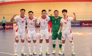 Futsal Việt Nam toàn thắng, rộng cửa vào tứ kết châu Á 2026