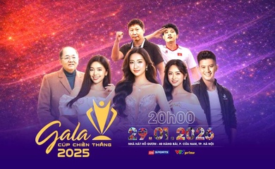 Trực tiếp Gala trao giải Cúp Chiến thắng 2025