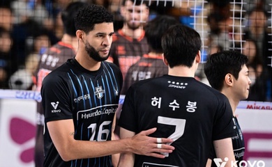 Tam tấu toả sáng giúp Hyundai Capital giữ vững vị trí số 1 bóng chuyền Hàn Quốc