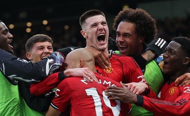 Bảng xếp hạng Ngoại hạng Anh sau khi MU thắng trận thứ 3 liên tiếp