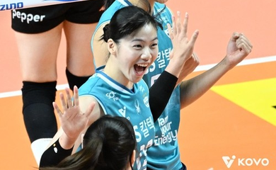 GS Caltex - đội bóng cũ của Bích Thuỷ lần đầu tiên có 3 trận thắng liên tiếp tại giải VĐQG Hàn Quốc mùa này