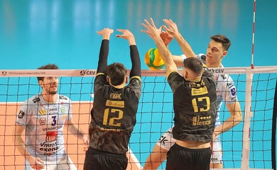 Montpellier đánh bại Civitanova trong trận đấu kịch tính 5 set, thắp sáng hy vọng tại Champions League