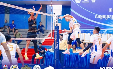 Lịch thi đấu của Nguyễn Văn Quốc Duy tại giải bóng chuyền Campuchia SAR KHENG CUP 2026