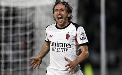 AC Milan giành chiến thắng vất vả nhờ khoảnh khắc thần kỳ của Modric