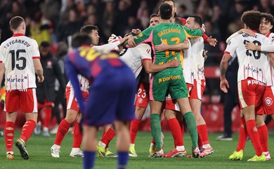 Bảng xếp hạng La Liga mới nhất sau khi Barcelona thất bại