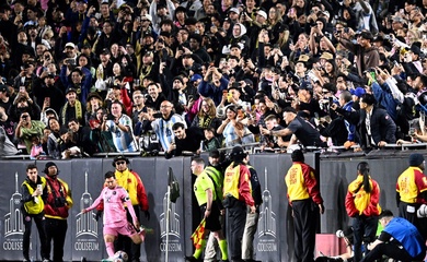 Trận đấu giữa LAFC và Inter Miami của Messi lập kỷ lục về khán giả ở ngày khai mạc MLS