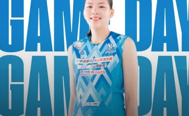 Bích Thuỷ ghi 13 điểm, Okayama Seagulls vẫn gục ngã trước đội đầu bảng