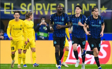 Inter kết thúc hành trình Champions League trong ô nhục
