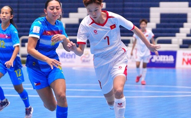 Futsal nữ Việt Nam rộng cửa vào bán kết sau chiến thắng trước Philippines