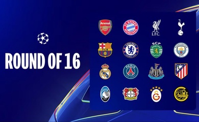 Bốc thăm vòng 1/8 Champions League: Những đội nào có thể gặp nhau, thành tích đối đầu