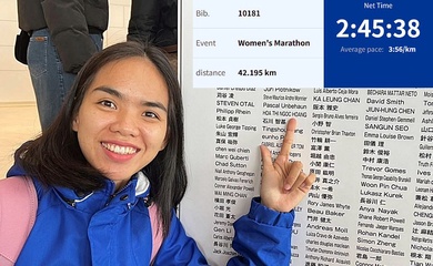Ngọc Hoa cải thiện thành tích, xếp hạng 60 ở Tokyo Marathon 2026