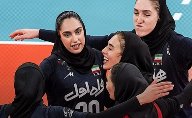Phía sau nỗi đau chiến tranh của bóng chuyền nữ Iran khi tham dự AVC Cup tại Việt Nam