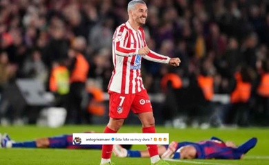 Griezmann đáp trả Barcelona: "Bức ảnh này có quá khắc nghiệt không?"