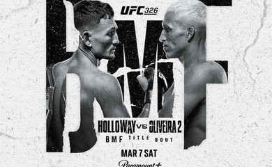 Lịch thi đấu UFC 326: Max Holloway cược đai BMF trước "Do Bronx"