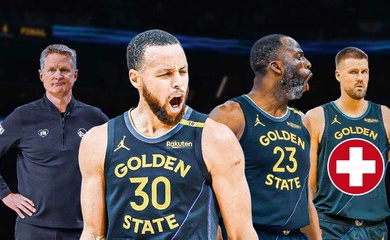 Vắng Stephen Curry, Warriors tuyệt vọng trông cậy vào màn ra mắt thực sự của Porzingis