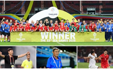 Đình Bắc và HLV Kim Sang Sik được vinh danh sau năm 2025 rực rỡ