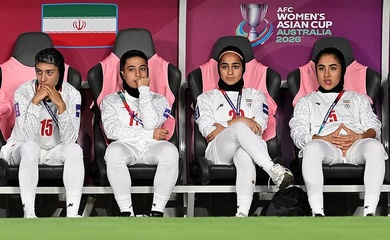 Mất liên lạc với gia đình, tuyển nữ Iran thi đấu trong nỗi lo tột cùng ở Asian Cup 2026