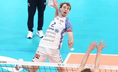 Tài năng trẻ Bỉ toả sáng với 28 điểm, Allianz Milano tiến gần chung kết cúp châu Âu