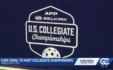  Cape Coral đăng cai Giải vô địch pickleball sinh viên Mỹ 2026