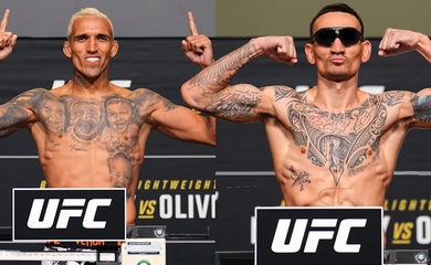 Kết quả cân ký UFC 326: Max Holloway và Charles Oliveira chốt trận tranh đai BMF