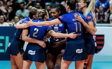 Minas quét sạch Flamengo, vươn lên dẫn đầu Superliga Brazil