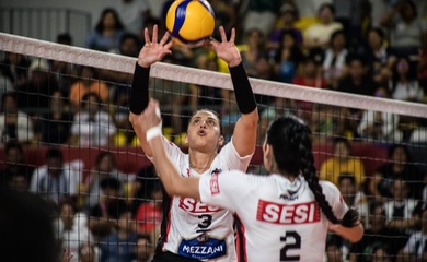 Sesi Bauru đại thắng, trở lại cuộc đua Superliga nữ Brazil