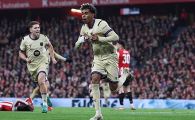 Bảng xếp hạng La Liga mới nhất sau khi Barcelona thắng sít sao Bilbao