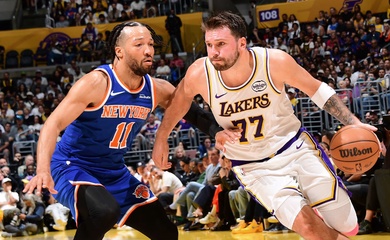 Luka Doncic rực sáng, Los Angeles Lakers phô diễn khả năng phòng ngự đỉnh cao trước ông lớn miền Đông