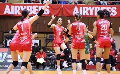 Denso Airybees vượt khó, giữ vững vị trí trong top 8 giải VĐQG Nhật Bản