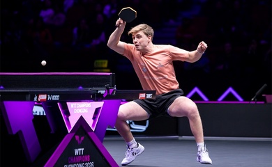 Sao trẻ Trung Quốc vượt qua tài năng Pháp, Zhu Yuling và Truls Moregard thắng dễ tại WTT Champions Trùng Khánh