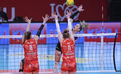 Imoco thắng đậm trên sân khách, tiến gần bán kết Champions League