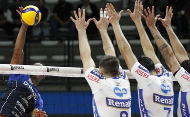 Vôlei Eenata tiếp tục phong độ ấn tượng, đánh bại Suzano tại Superliga Brazil