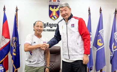 Cựu HLV đội tuyển bóng chuyền Việt Nam - Li Huan Ning dẫn dắt ĐTQG Campuchia