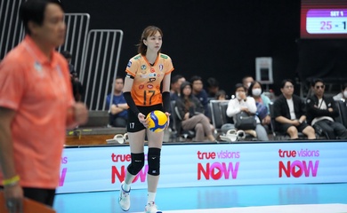 Lý Thị Luyến cùng Nakhon Ratchasima thắng nghẹt thở Chonburi sau 5 set kịch tính