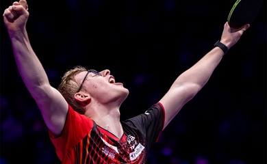 Felix Lebrun đánh bại hiện tượng Wen Ruibo, đăng quang tại WTT Champions Chongqing 2026
