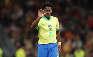 Đội tuyển Brazil công bố danh sách: Ancelotti đặt cược vào Endrick