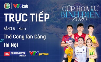 Link trực tiếp cúp bóng chuyền Hoa Lư hôm nay: Thể Công Tân Cảng vs Hà Nội