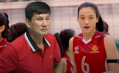 HLV Phạm Văn Long dành lời khen cho màn ra mắt của đối chuyền Bích Huệ