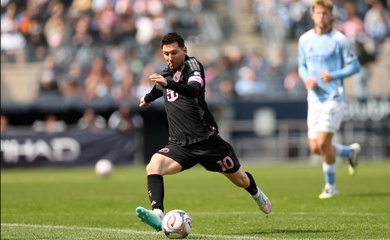 Messi ghi bàn giúp Inter Miami ngược dòng thắng New York City tại MLS