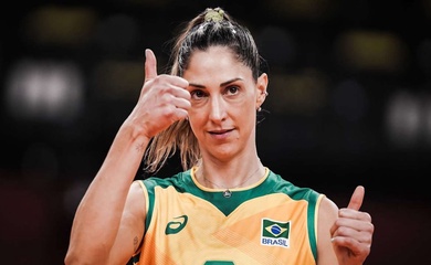 Huyền thoại bóng chuyền Brazil - Carol Gattaz giã từ sự nghiệp ở tuổi 44