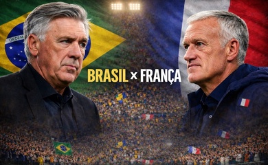Brazil vs Pháp: Cuộc đối đầu thứ tư giữa Ancelotti và Deschamps