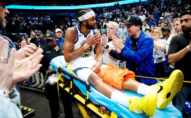 Ác mộng tại Golden State Warriors: Moses Moody dính chấn thương đầu gối kinh hoàng