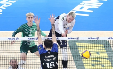 Modena vùng lên mạnh mẽ, Verona giành vé vào bán kết SuperLega Ý